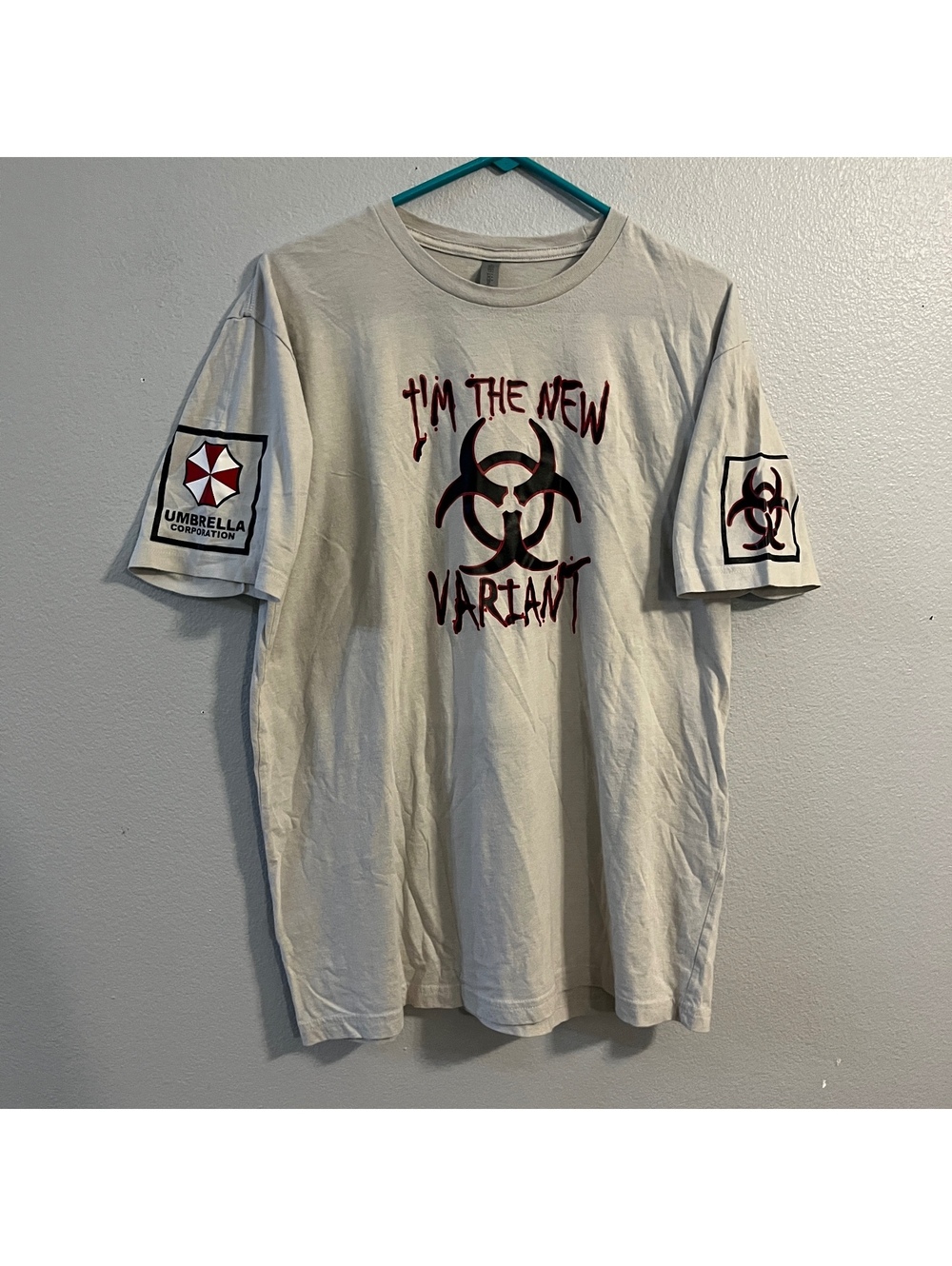 Umbrella Corporation New Variant T Shirt XL Resident Evil Biohazard Next Level